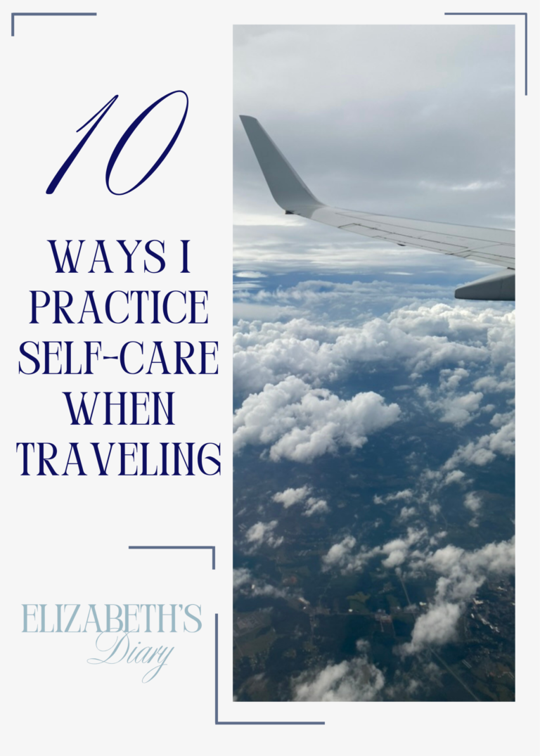 self-care while traveling