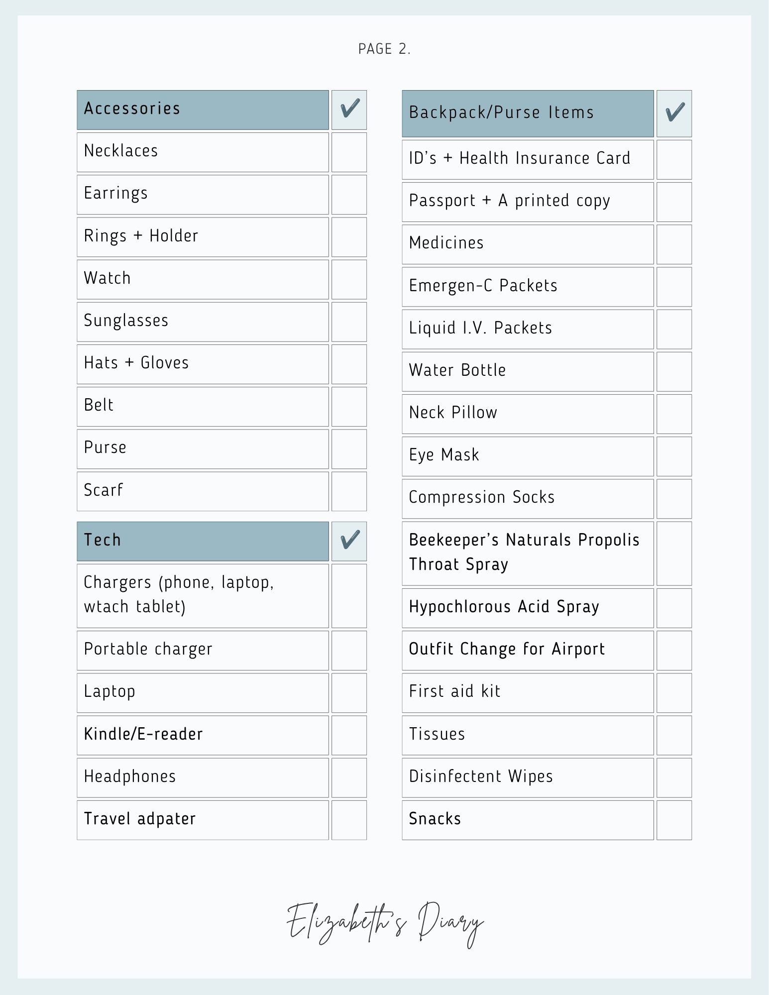 packing checklist final page
