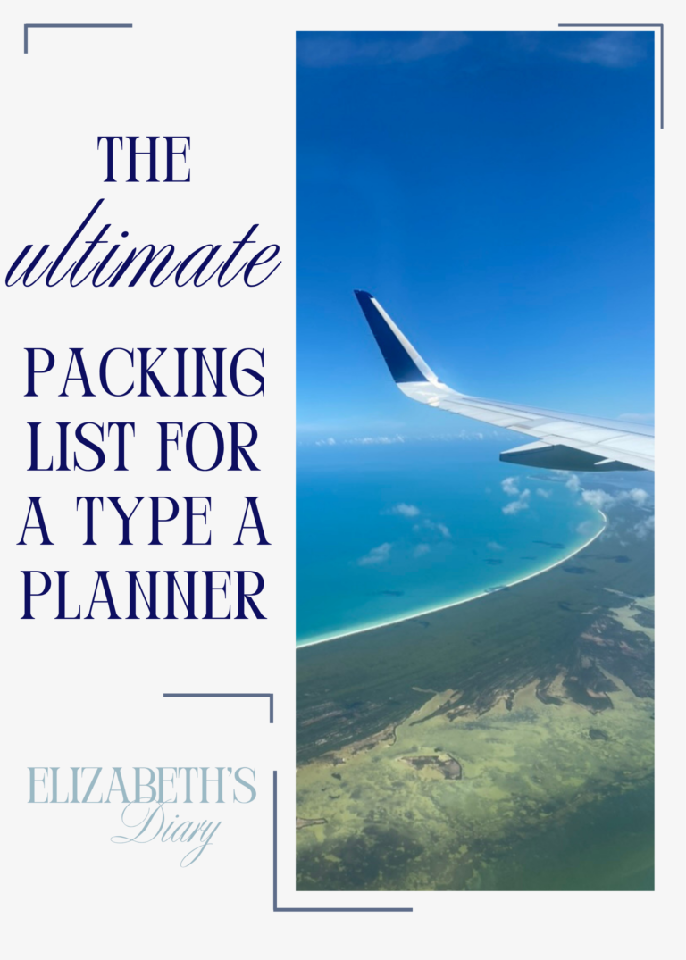 the ultimate packing list header