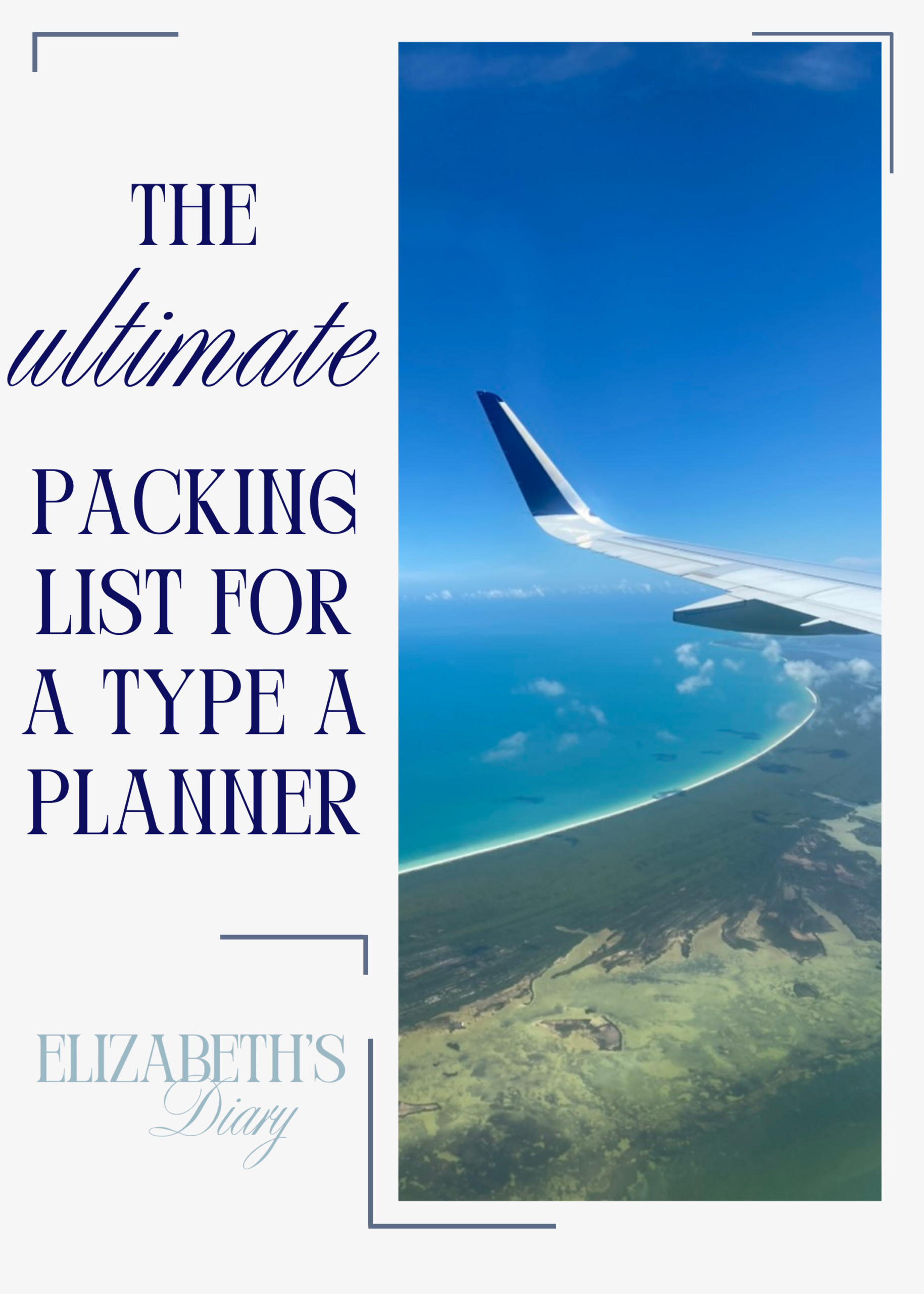 the ultimate packing list header